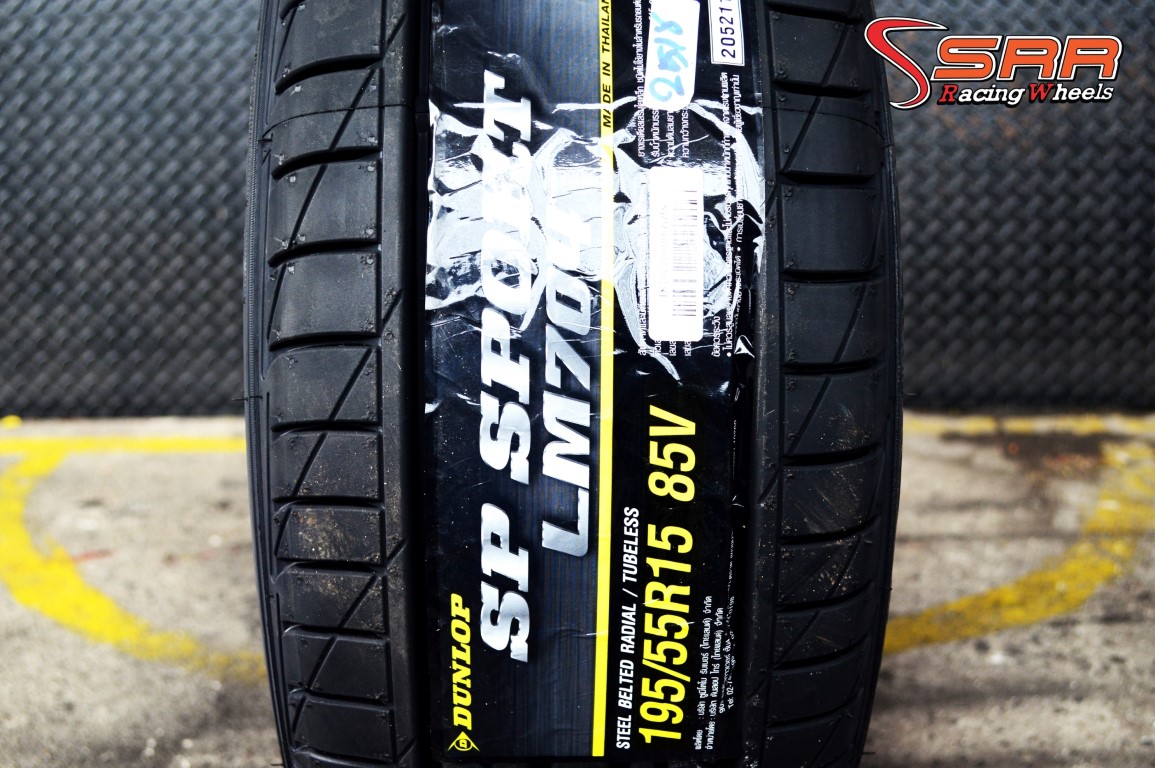 DUNLOP LM704 195-55-15 ซื้อ2แถมฟรี2เส้น