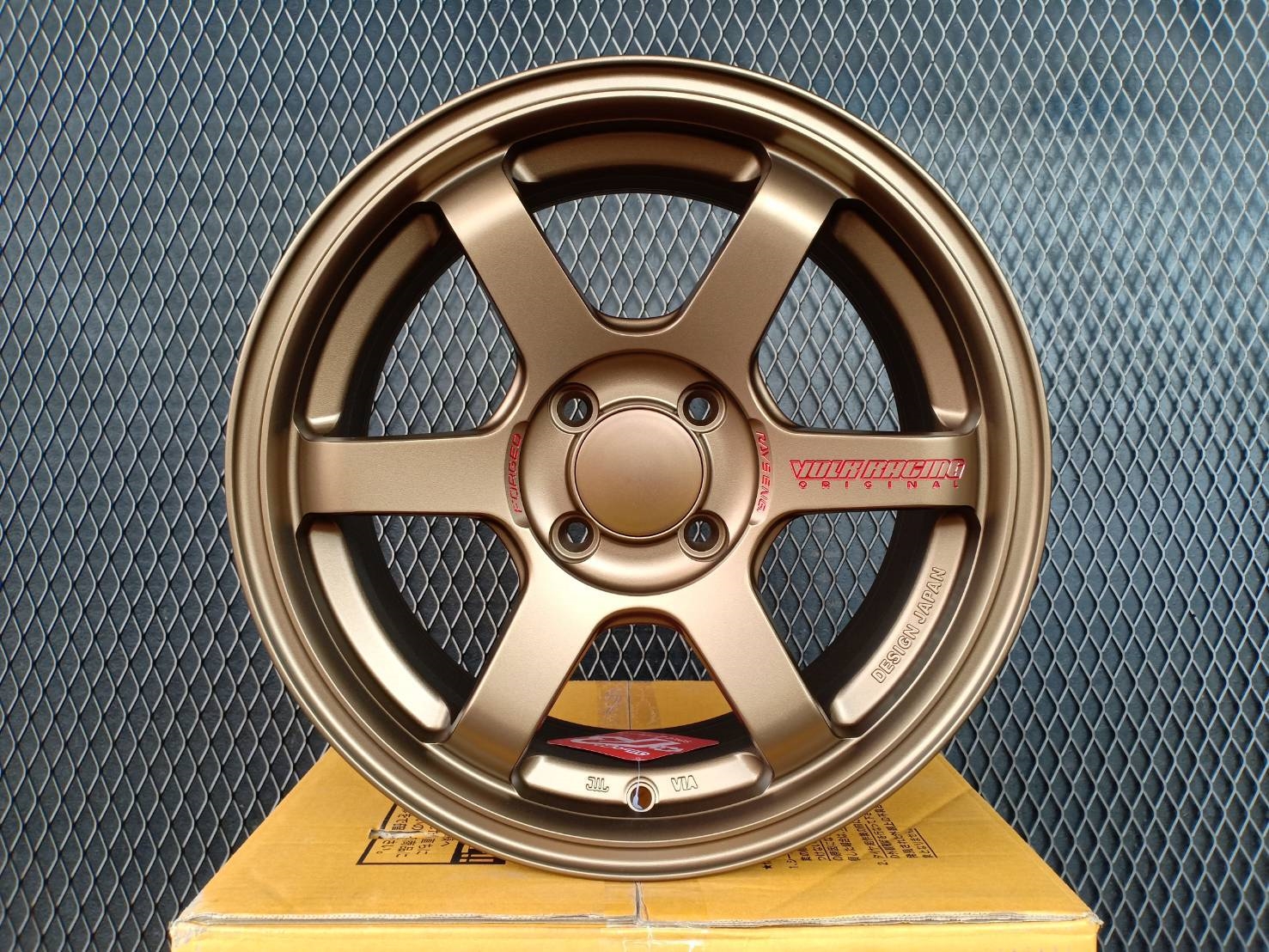 AOW11 TE37 FLOWFORMING ขอบ15 ก้านกลึงมาใหม่