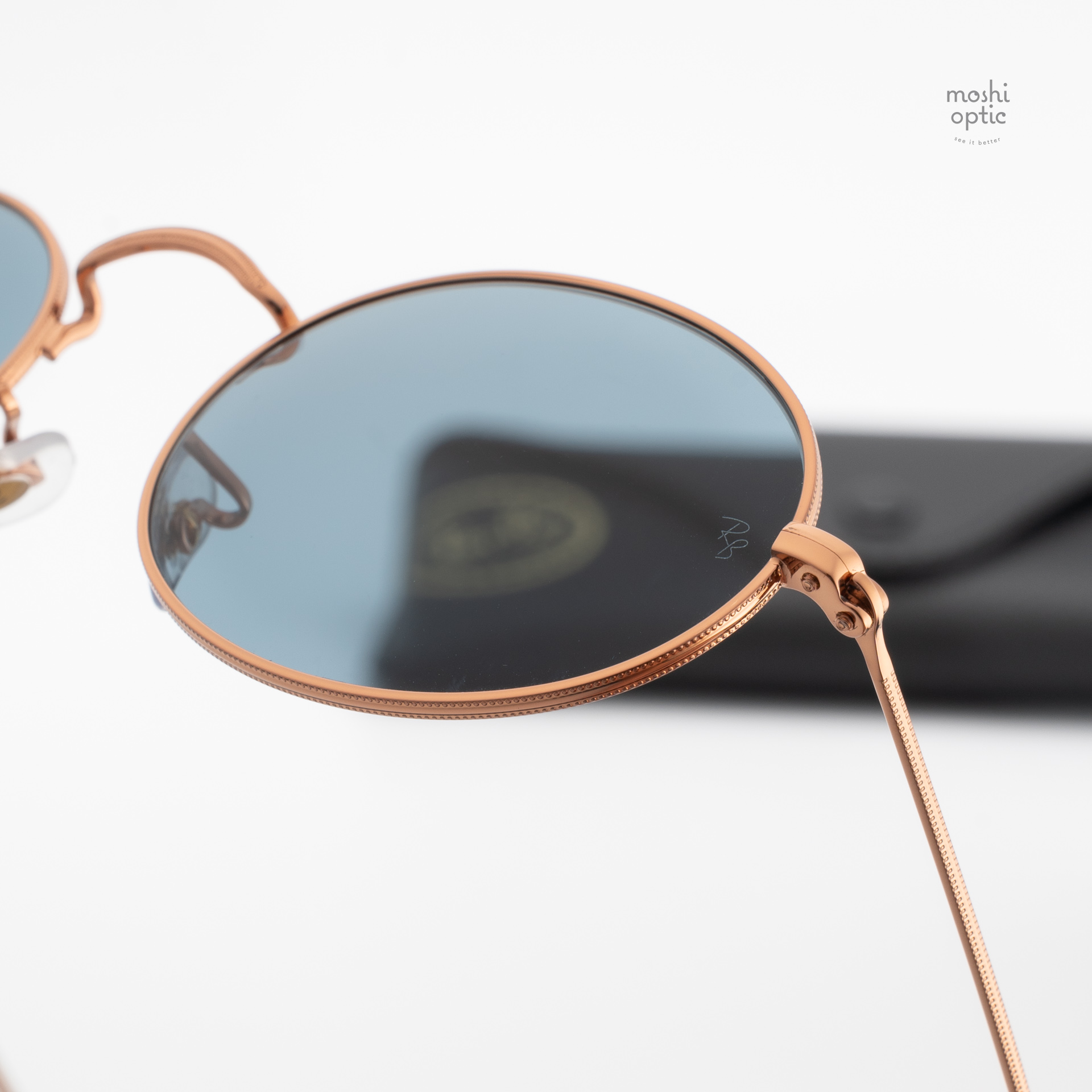 RayBan RB3547 Oval 9202S2 Gold