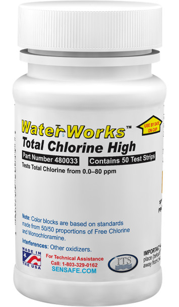 กระดาษวัดคลอรีนทั้งหมด Total Chlorine Test