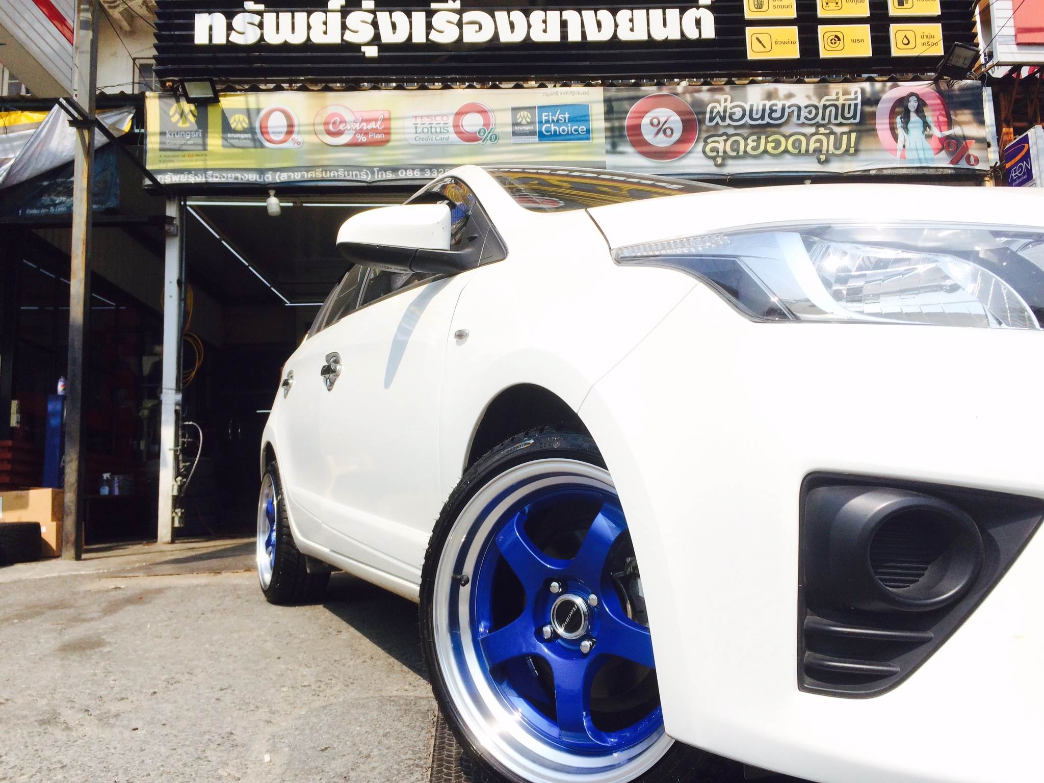 W WORK S1 ชอบ17 สีน้ำเงิน