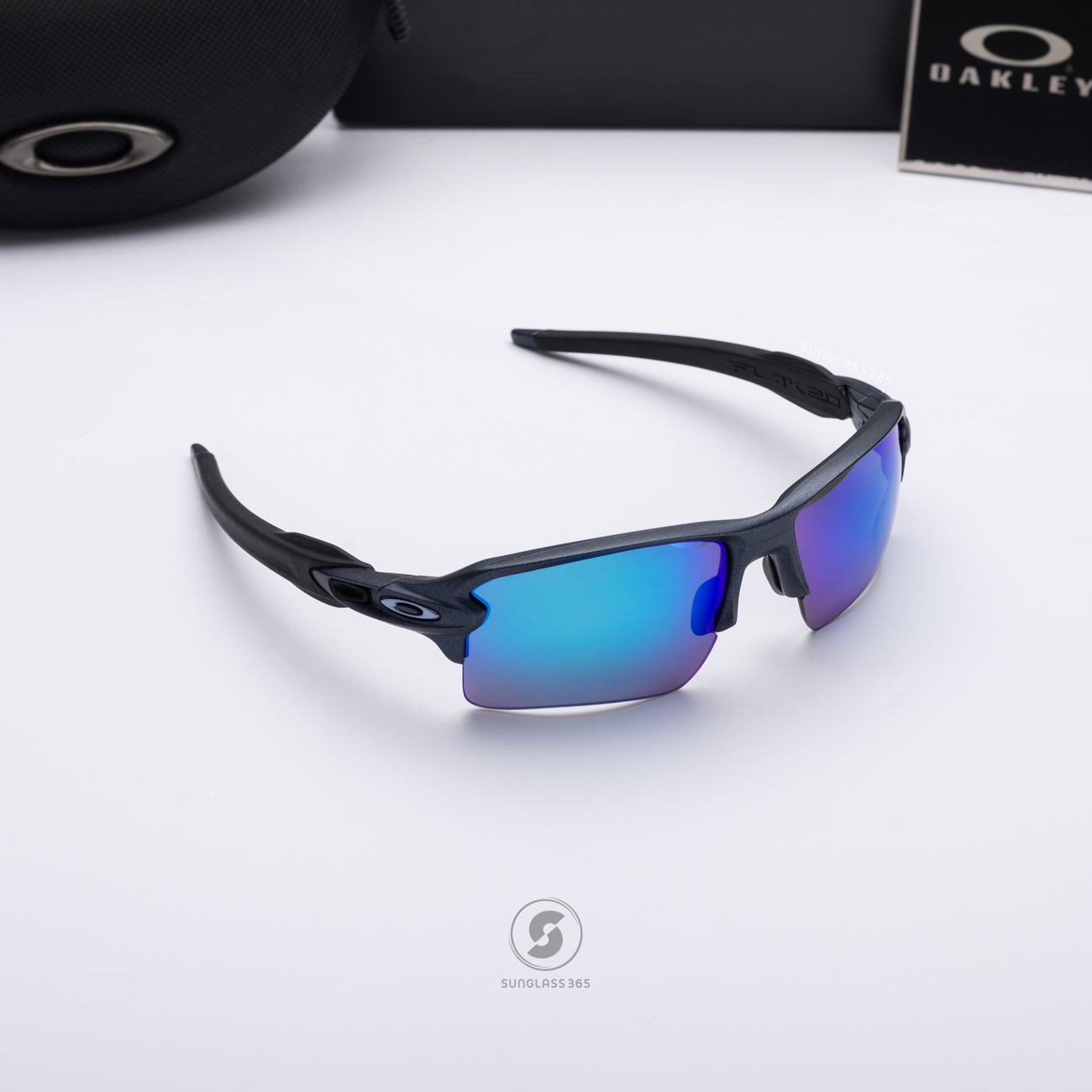 Oakley FLAK 2.0 XL OO9188-J3 Blue Steel Prizm Sapphire Polarized