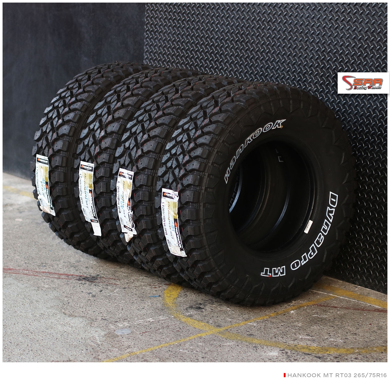 PARODI ROAR โรอาร์ ขอบ16 ทุกสี ล้อพร้อมยาง HANKOOK MT