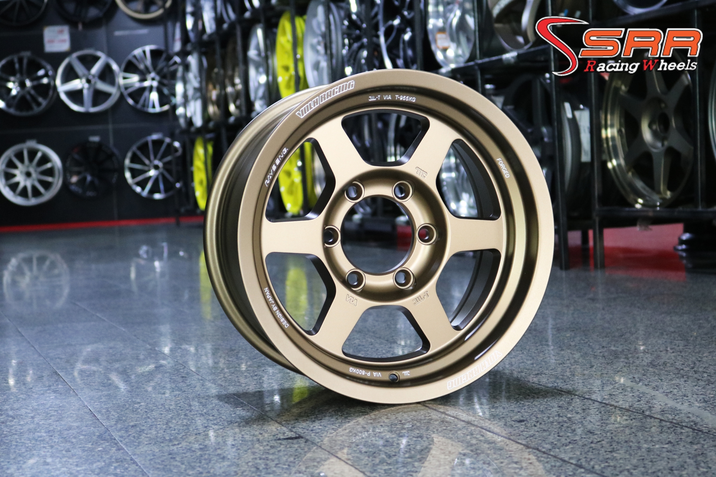 ล้อแม็กซ์ TE37 ตัวใหม่สไตล์ ออฟโรด ขอบ16