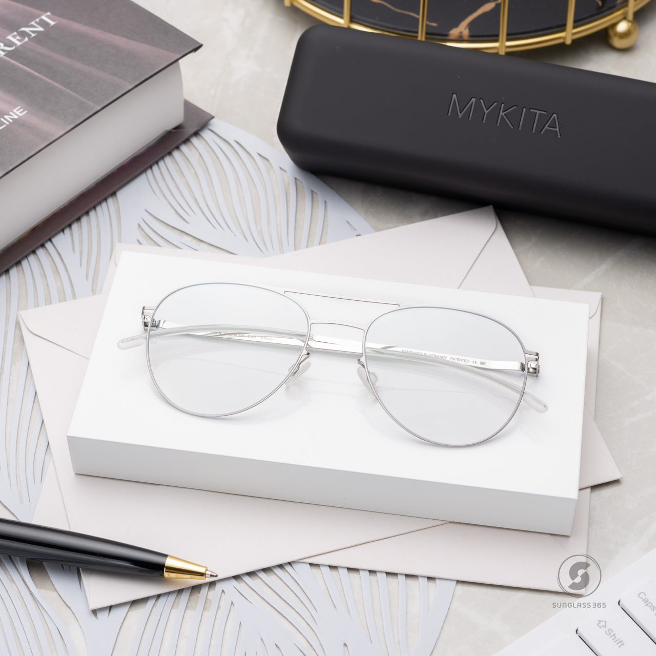 แว่นสายตา MYKITA NIKEN 051 Shiny Silver