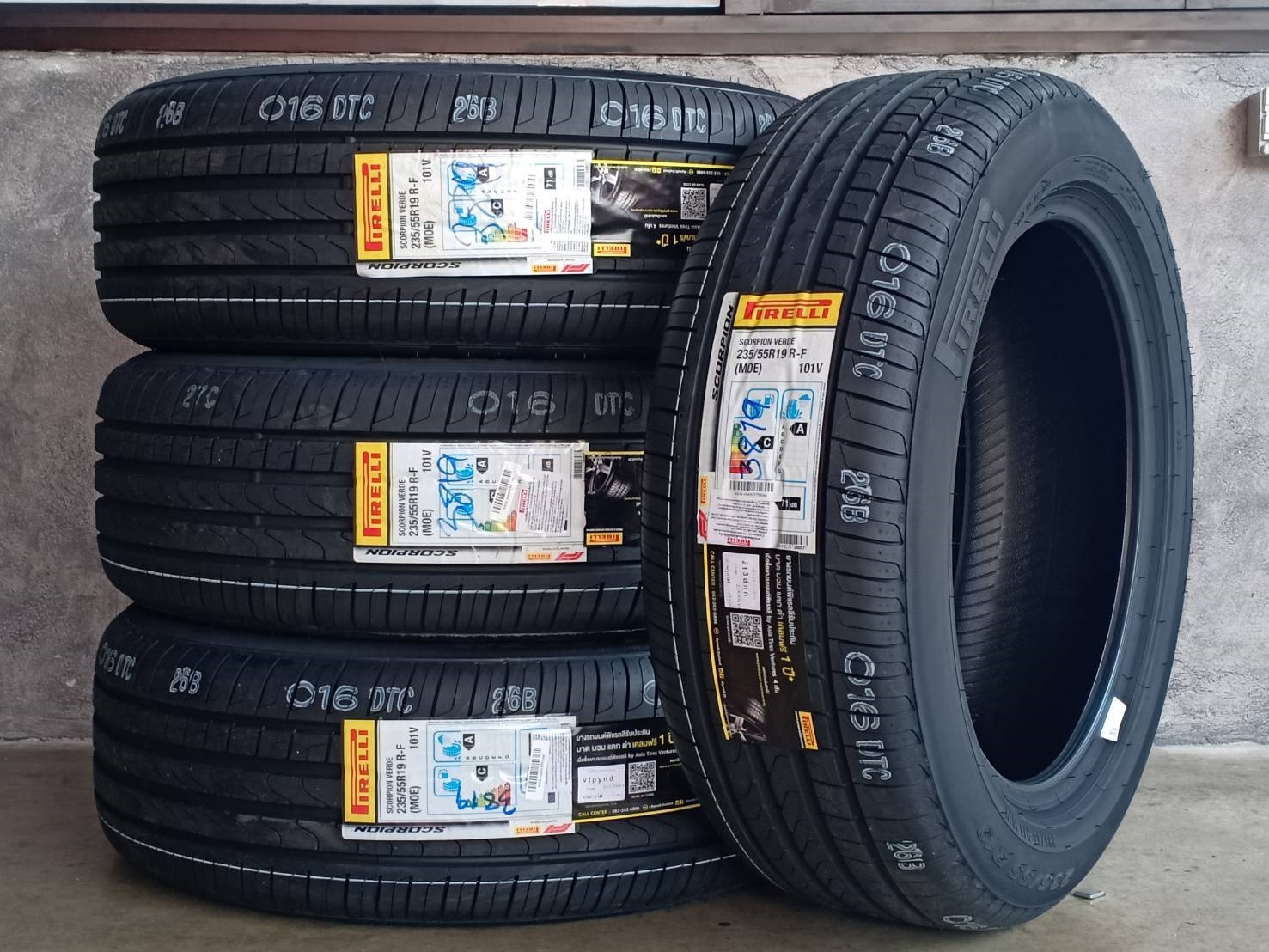 ยางใหม่ PIRELLI 235/55R19 SCORPION VERDE R-F ปี19 ราคาถูก