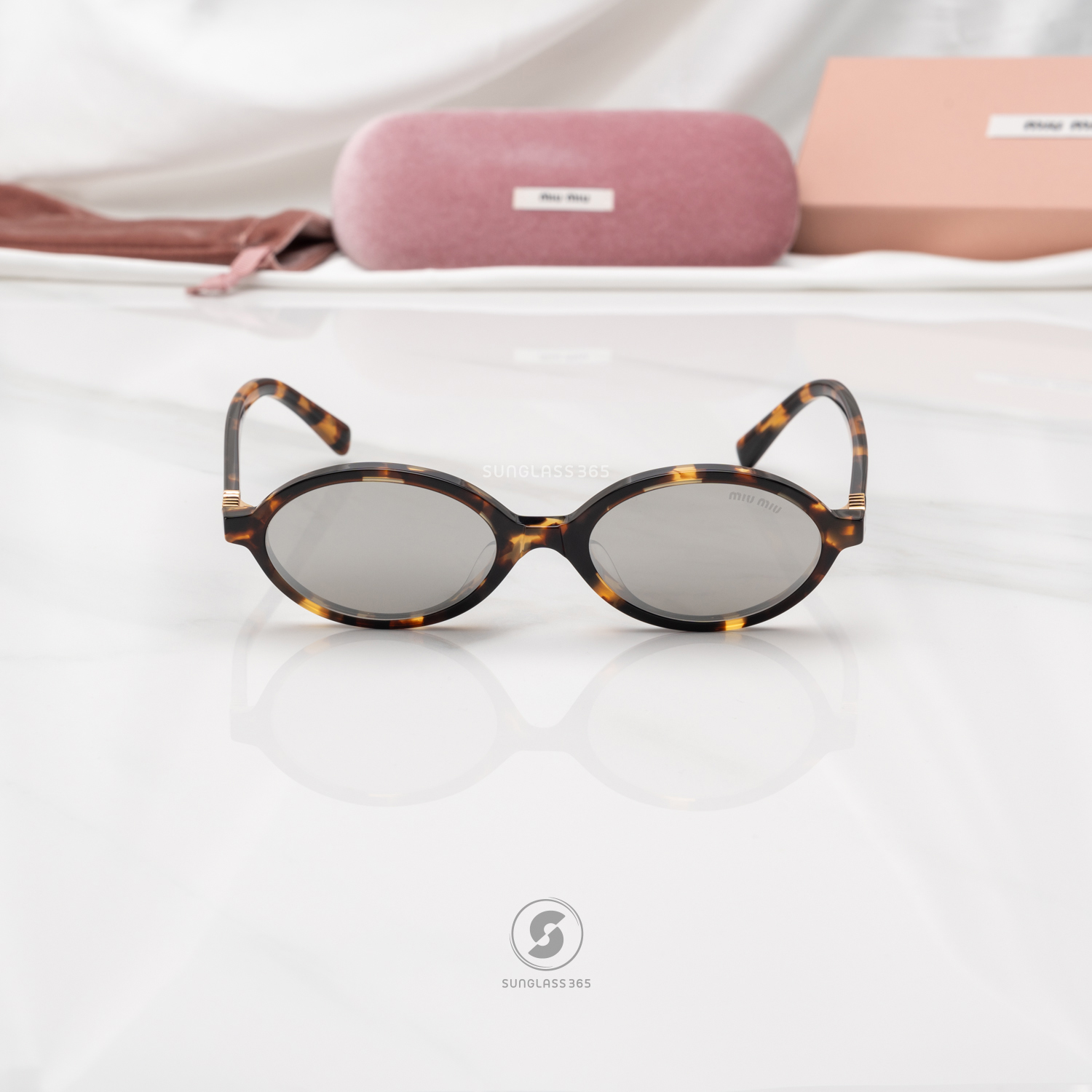 แว่นกันแดด Miu Miu MU04ZSF VAU07F