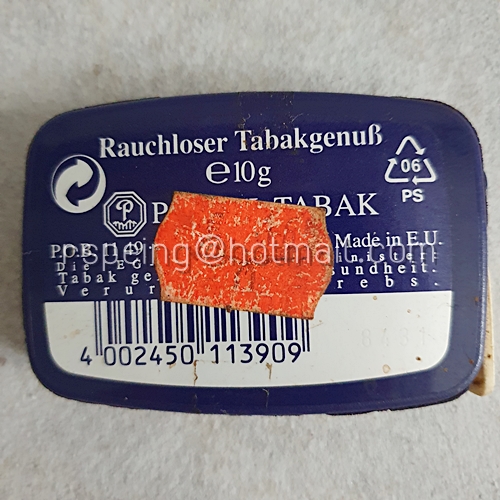 กล่องเปล่ายานัตถุ์ Kloster Andechs Spezial Snuff