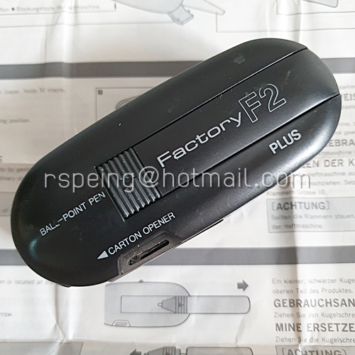 อุปกรณ์สำนักงานสารพัดประโยชน์วินเทจ 1988 Plus Japan Factory F2 Multi Utility Tool พร้อมกล่องและคู่มือ