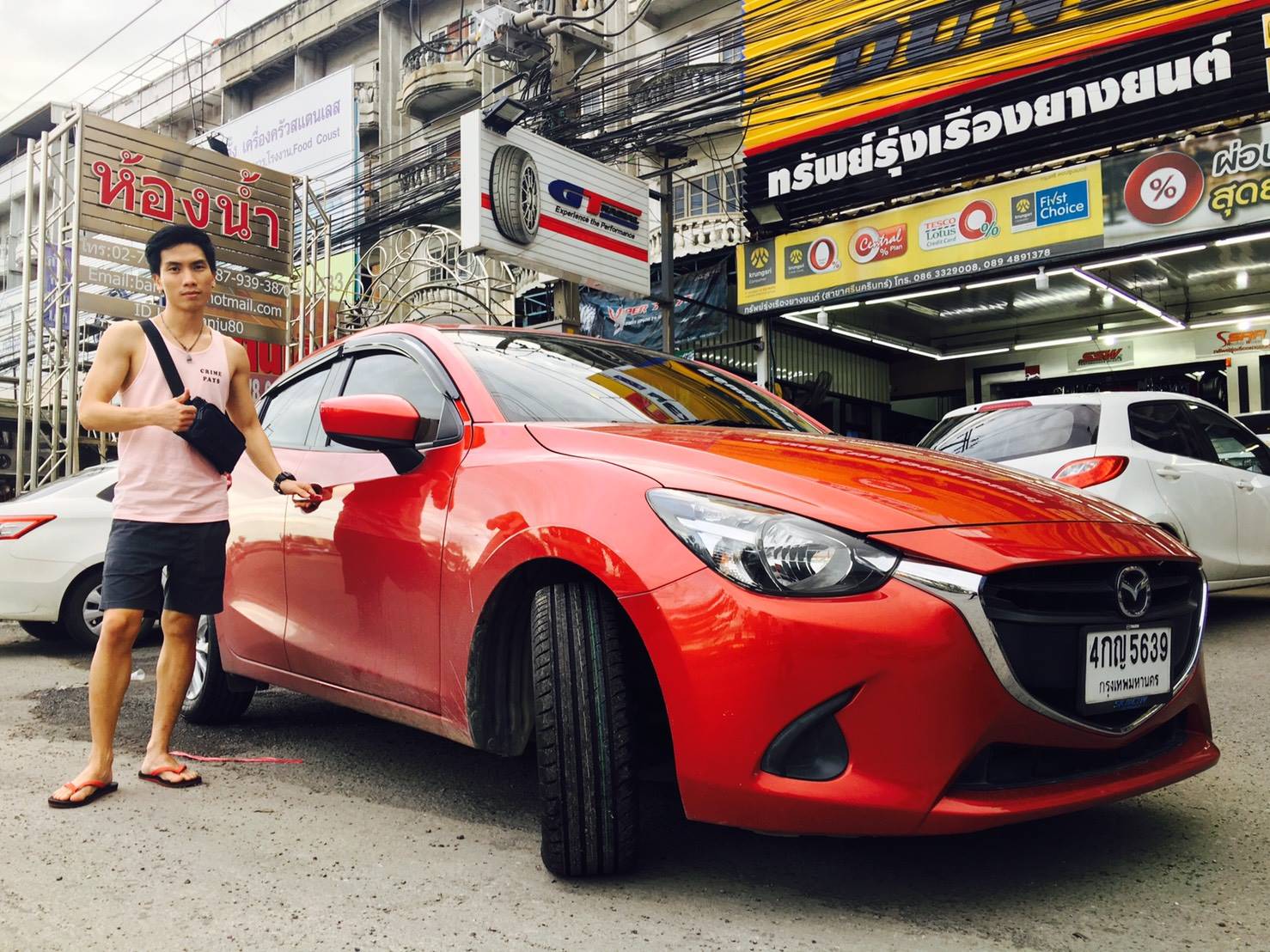 ยางใหม่ TOYO CF2 195/60-15 ราคาถูก