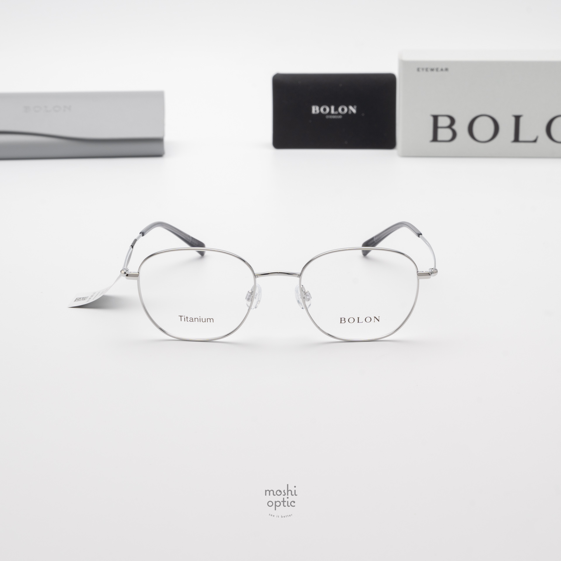 แว่นสายตา BOLON รุ่น BAMBERG BA7006 B90 Silver