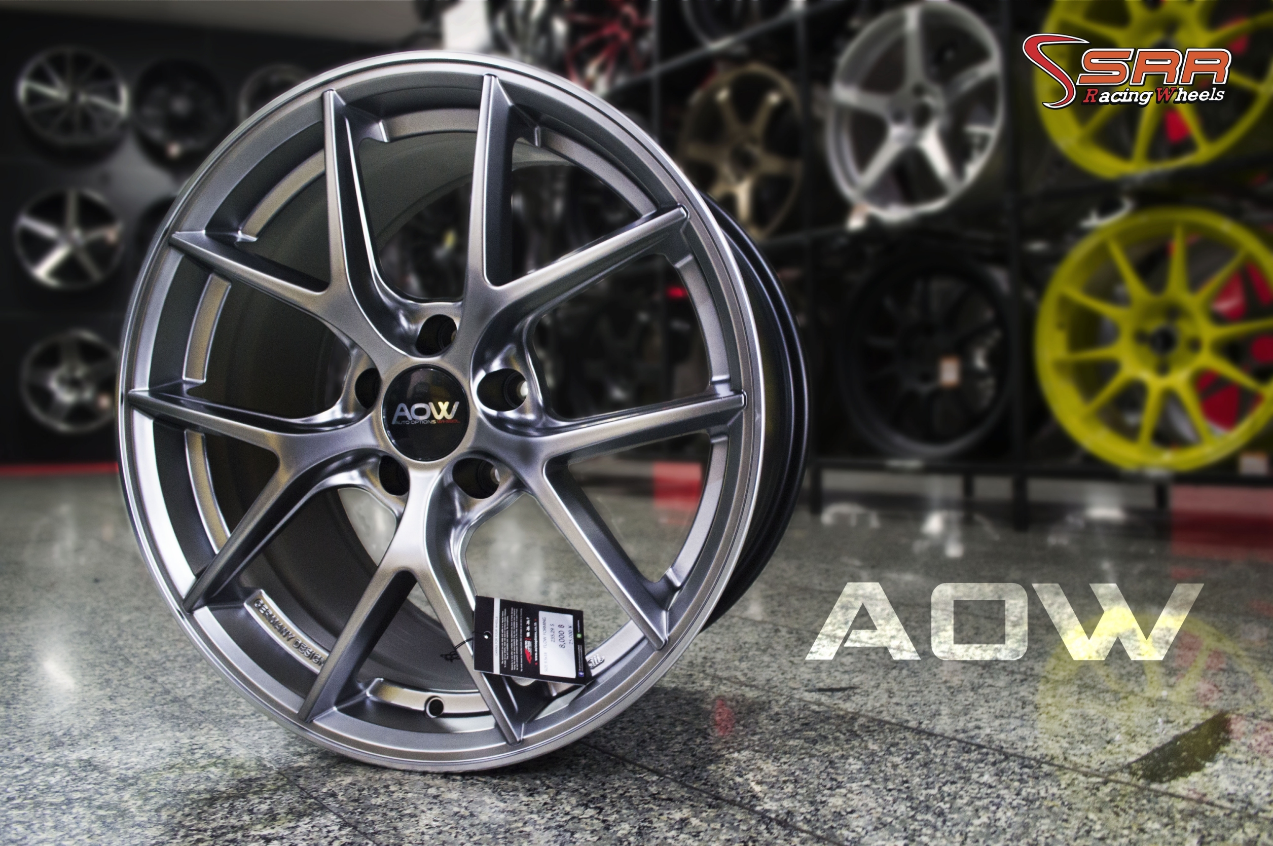 AOW009 (BBS-CI-R) ขอบ18 FLOW+FORMING