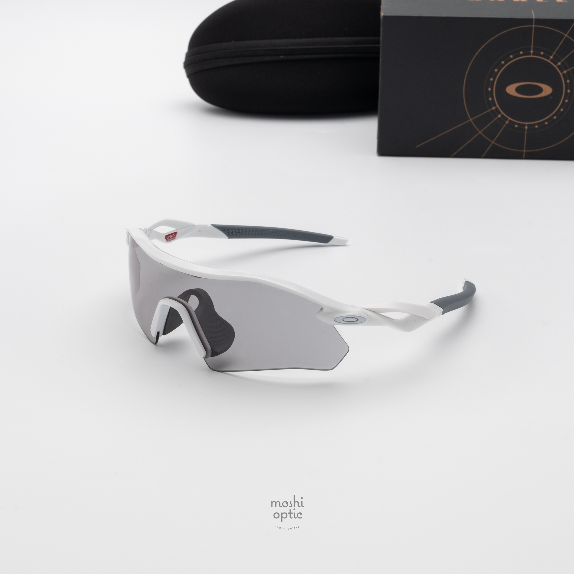 Oakley Radar Plate OO9495D-08 Polished White Prizm Slate