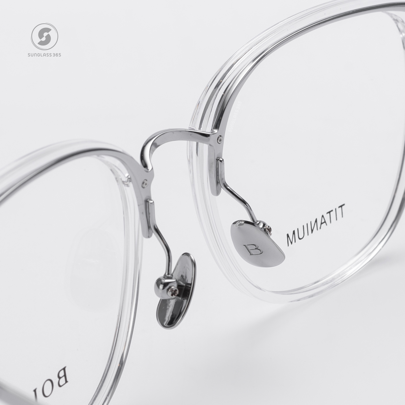 แว่นสายตา BOLON รุ่น Shinagawa BT6025 B90 Transparent Silver