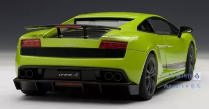 โมเดลรถยนต์ โมเดลรถเหล็ก lamborghini lp570 2