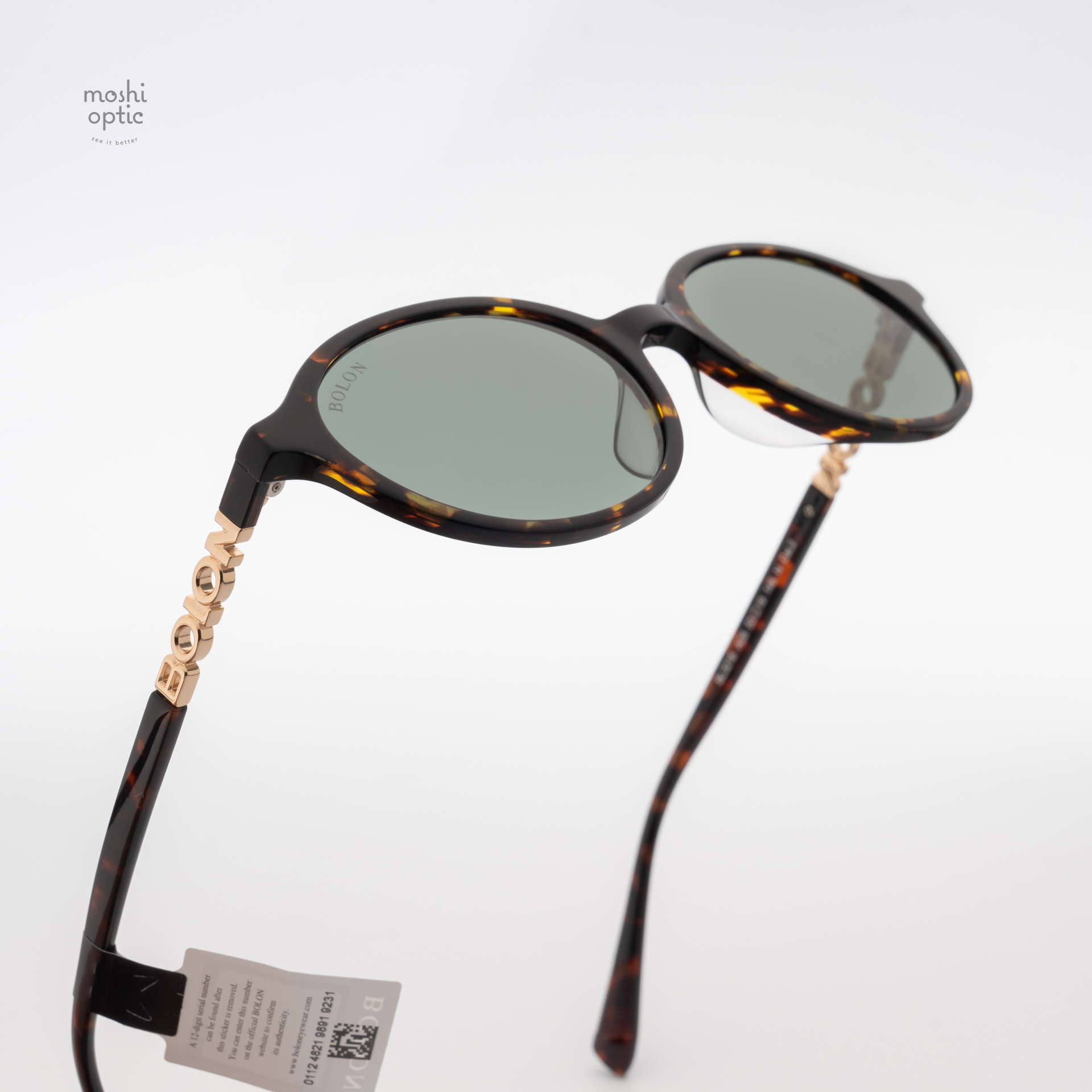 แว่นกันแดด BOLON รุ่น BL3216 Jakarta A28 Tortoiseshell