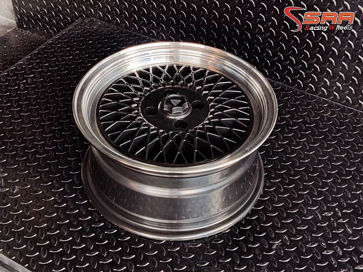 ENKEI EK92 15X7 4X100 35 CROSS BLACK-MACHINE LIP (ดำขอบเงา)