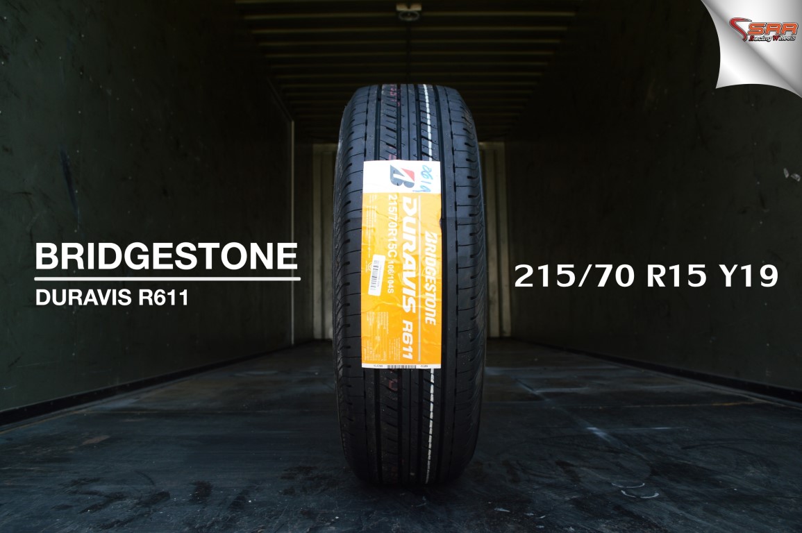 BRIDGESTONE DURAVIS R611 215/70-15 มาใหม่ปี19 ราคาพิเศษ