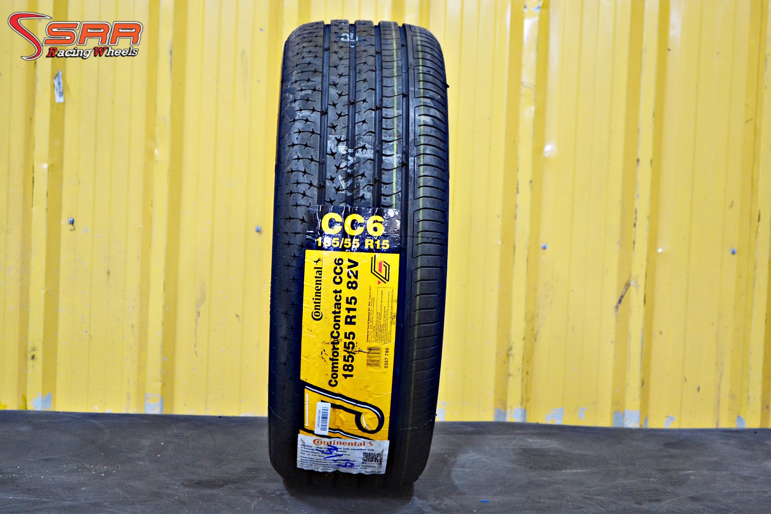 #แนะนำยางใหม่ #คุณภาพดีเยี่ยม #ราคาสุดคุ้ม #CONTINENTAL_CONTACT_CC6 185/55R15 ปี18