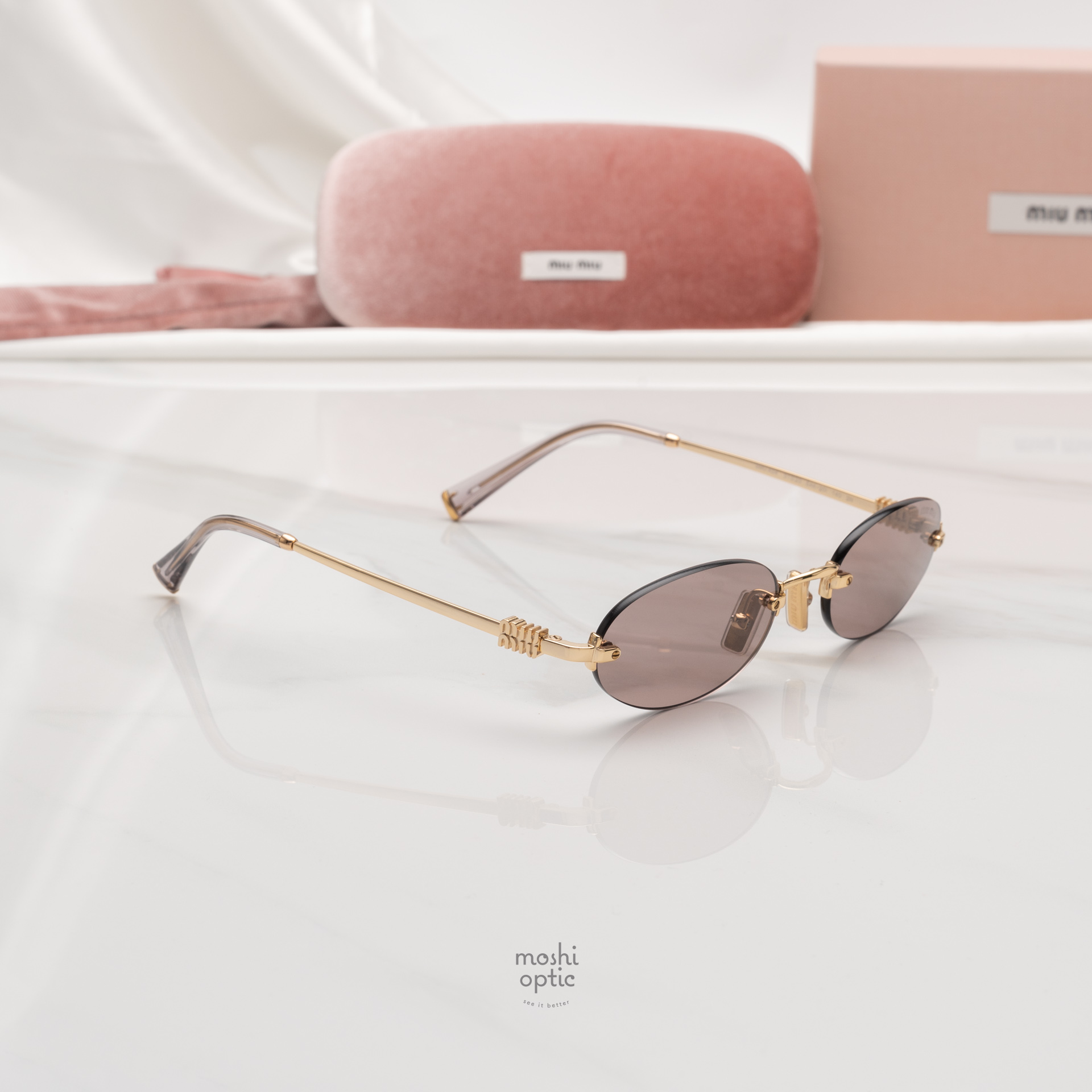 แว่นกันแดด Miu Miu MUA54S 5AK20I