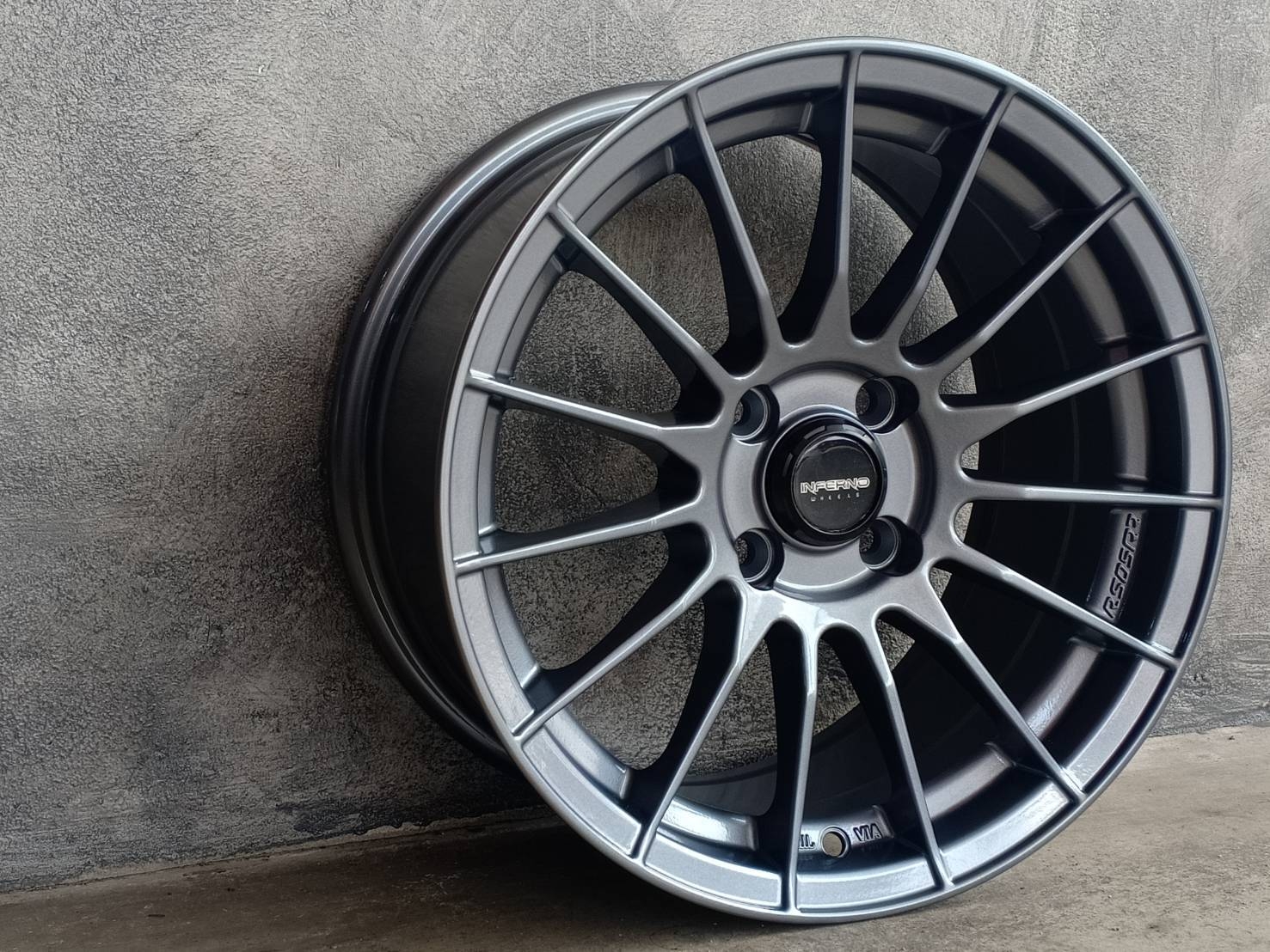 ล้อแม็กขอบ15 193 15X7.5 4X100 35 73.1 GUNMETAL