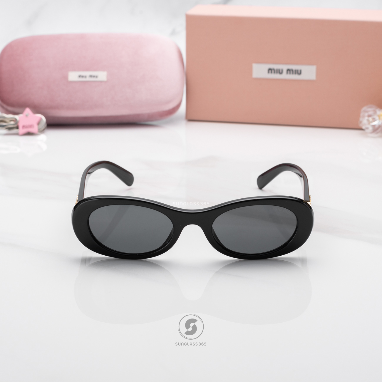 แว่นกันแดด Miu Miu MU06ZS 1AB5S0