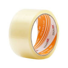 THAI KK เทปปิดกล่อง 2'' X 100 หลา แกน 3'' ใส 6ม้วน