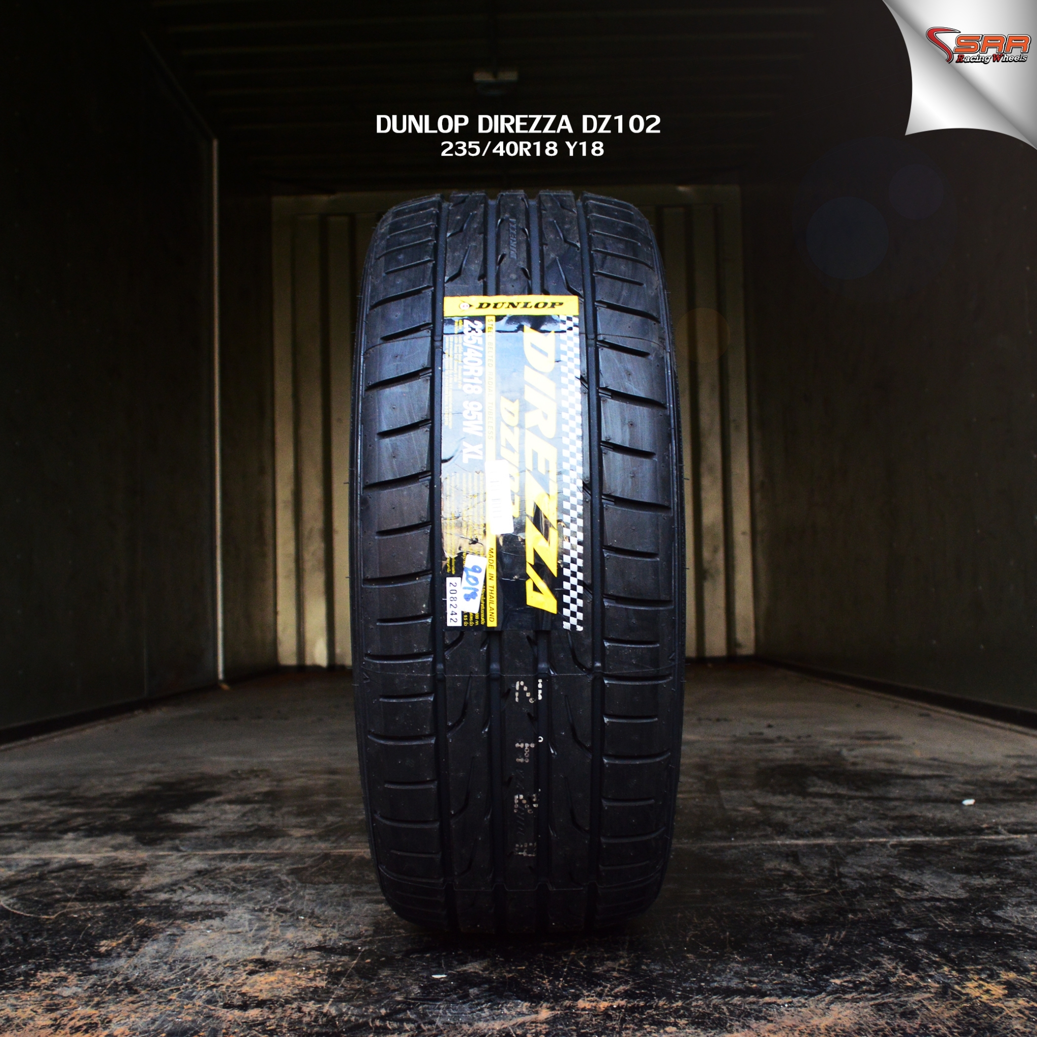 ล้อแท้ ENKEI RS05RR MADE IN JAPAN จับคู่ยางซิ่ง DUNLOP DZ102