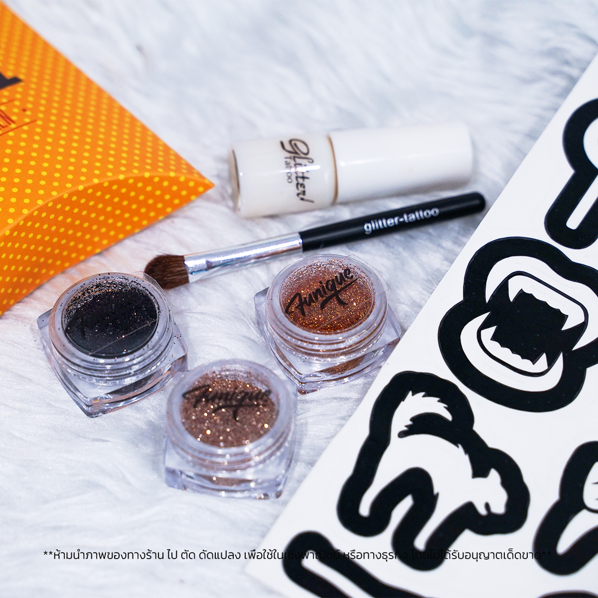 HALLOWEEN PARTY NIGHT PARTY 1 SET DIY เพ้นท์หน้าเพ้นท์ตัว เด็กๆทำได้