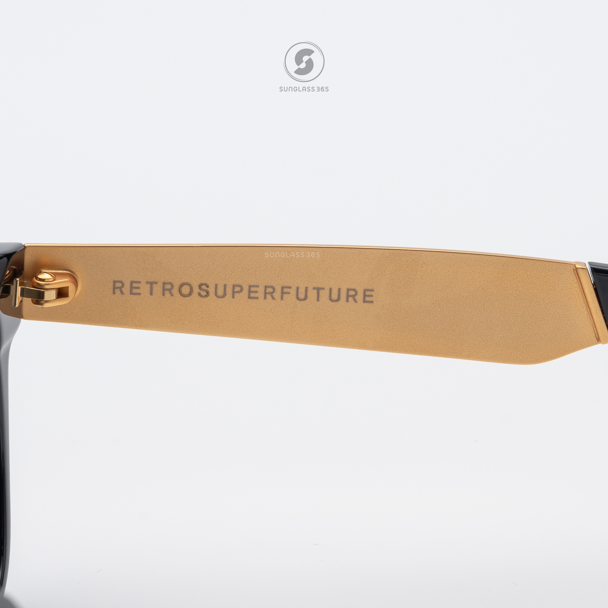 แว่นกันแดด SUPER SP 6YJ SUPER FLAT TOP Francis Black Gold