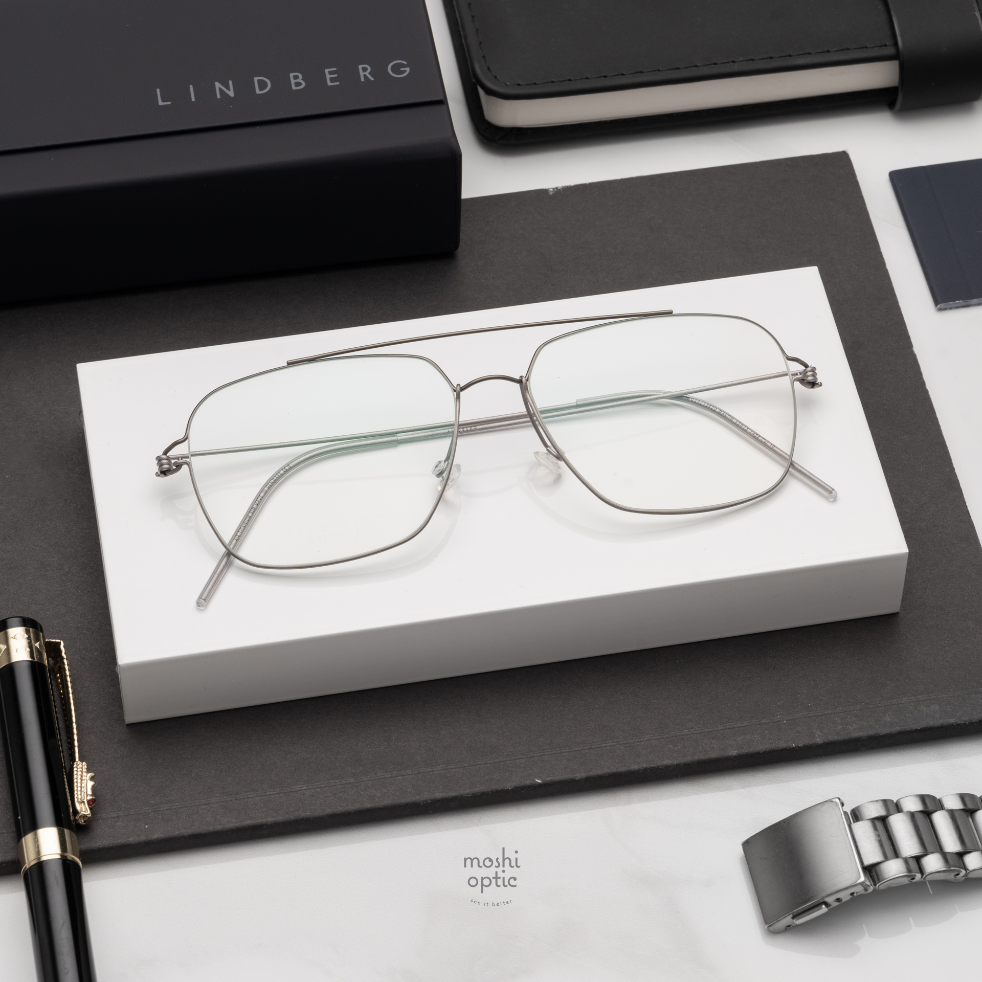 แว่นสายตา Lindberg Air Titanium Rim 029 15E2D MARTIN 10