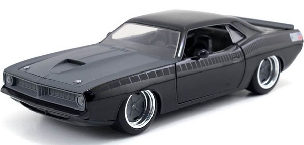 พรีออเดอร์ Jada โมเดลรถ โมเดลรถยนต์ ฟาส "Fast" Plymouth Barracuda Lettys สเกล 1:24