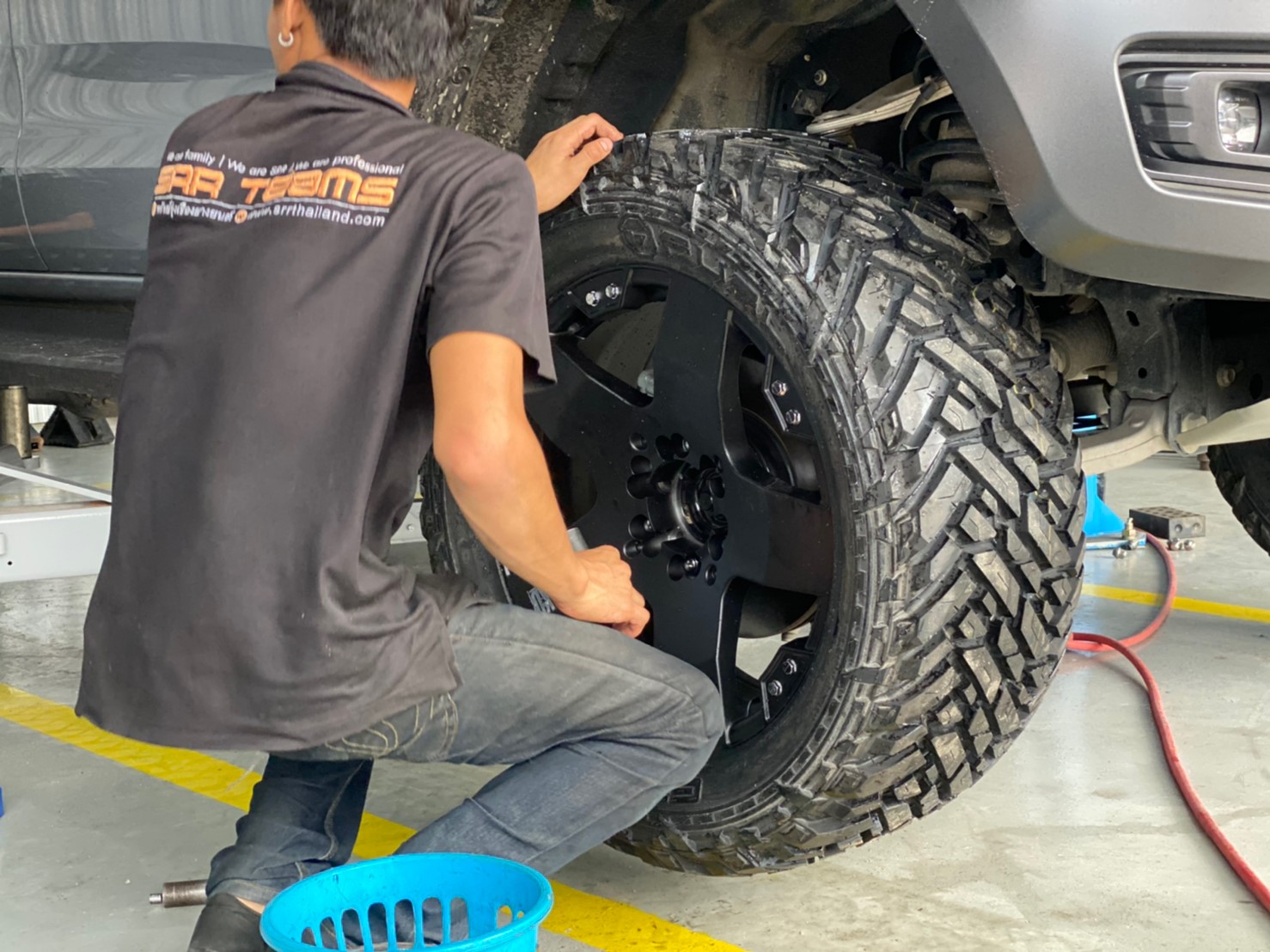 ล้อแท้ CAPTAINAMERICA ขอบ20 ใส่ RAPTOR