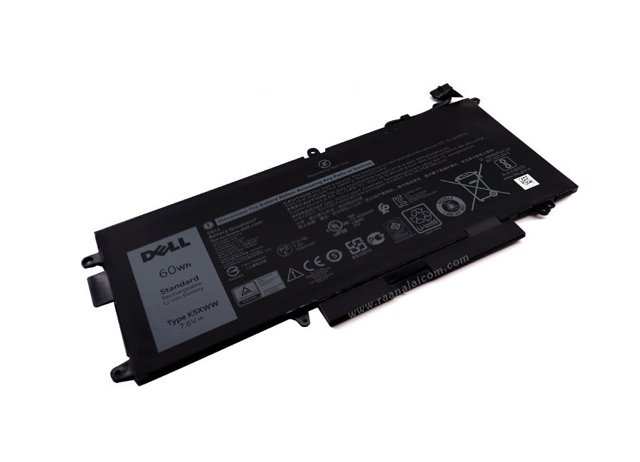 Battery Dell Latitude 7389 2in1 Original K5XWW ลด ราคา พิเศษ แบตเตอรี่ โน๊ตบุ๊ค Dell Latitude 7389 2in1 60Wh ตรงรุ่น