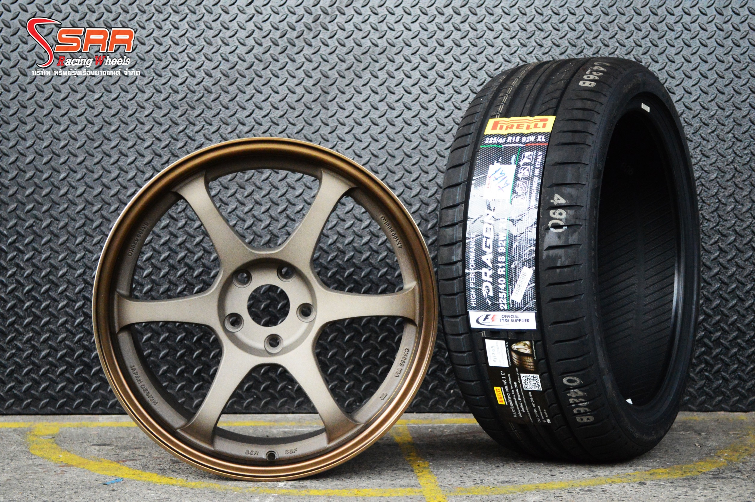 ล้อใหม่ SSR TYPE-C ขอบ18 inch ชุด 9800