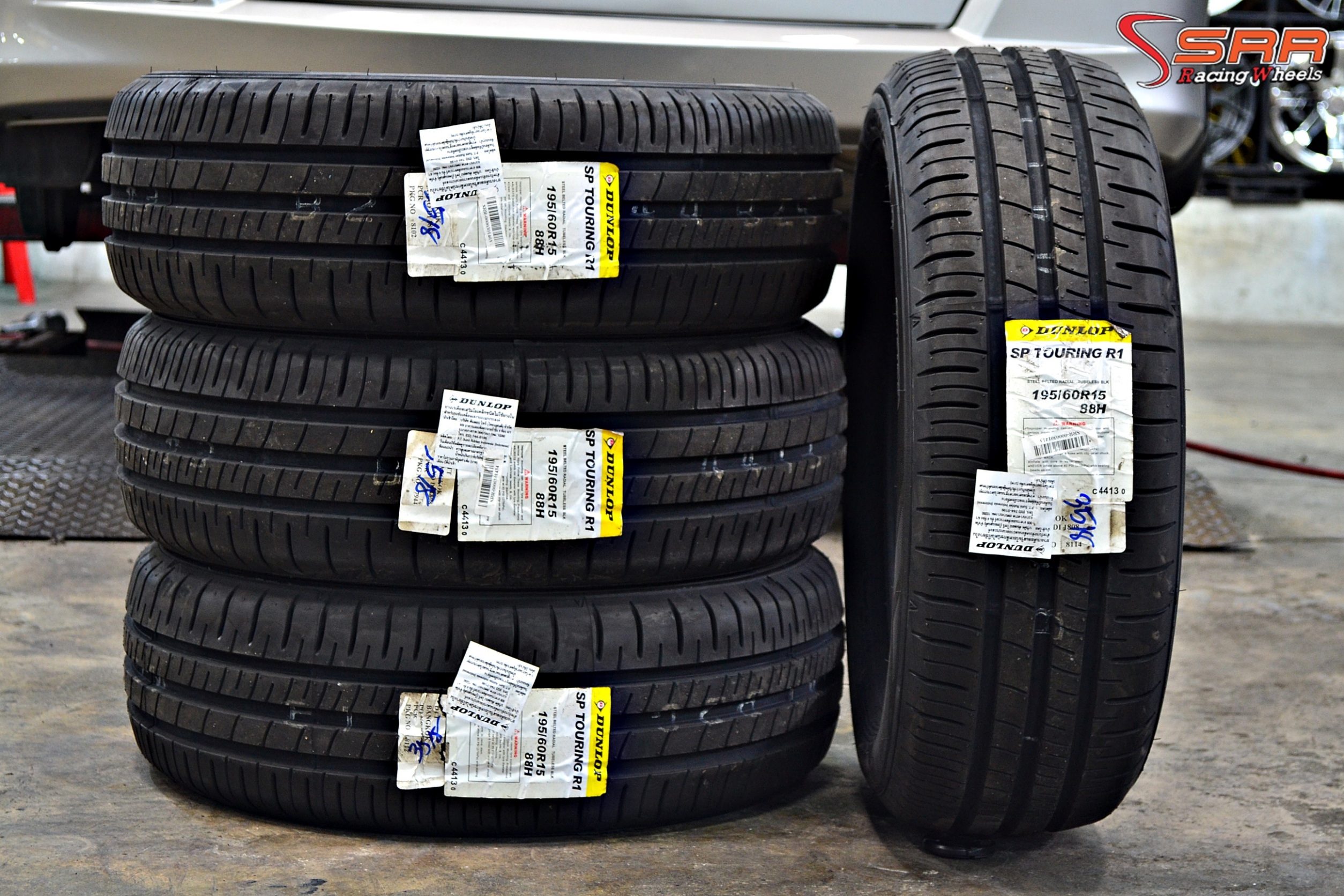 #แนะนำยางใหม่ #คุณภาพดีเยี่ยม #ราคาสุดคุ้ม #DUNLOP_SP_TOURING_R1 195/60R15 ปี19
