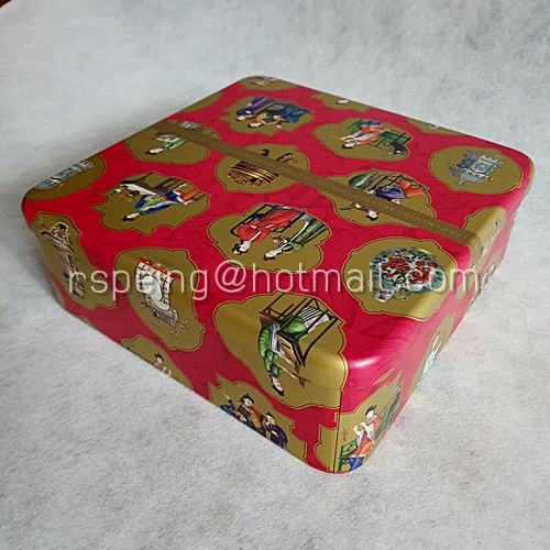 กล่องขนมไหว้พระจันทร์ ลายคนและของจีนโบราณ S&P