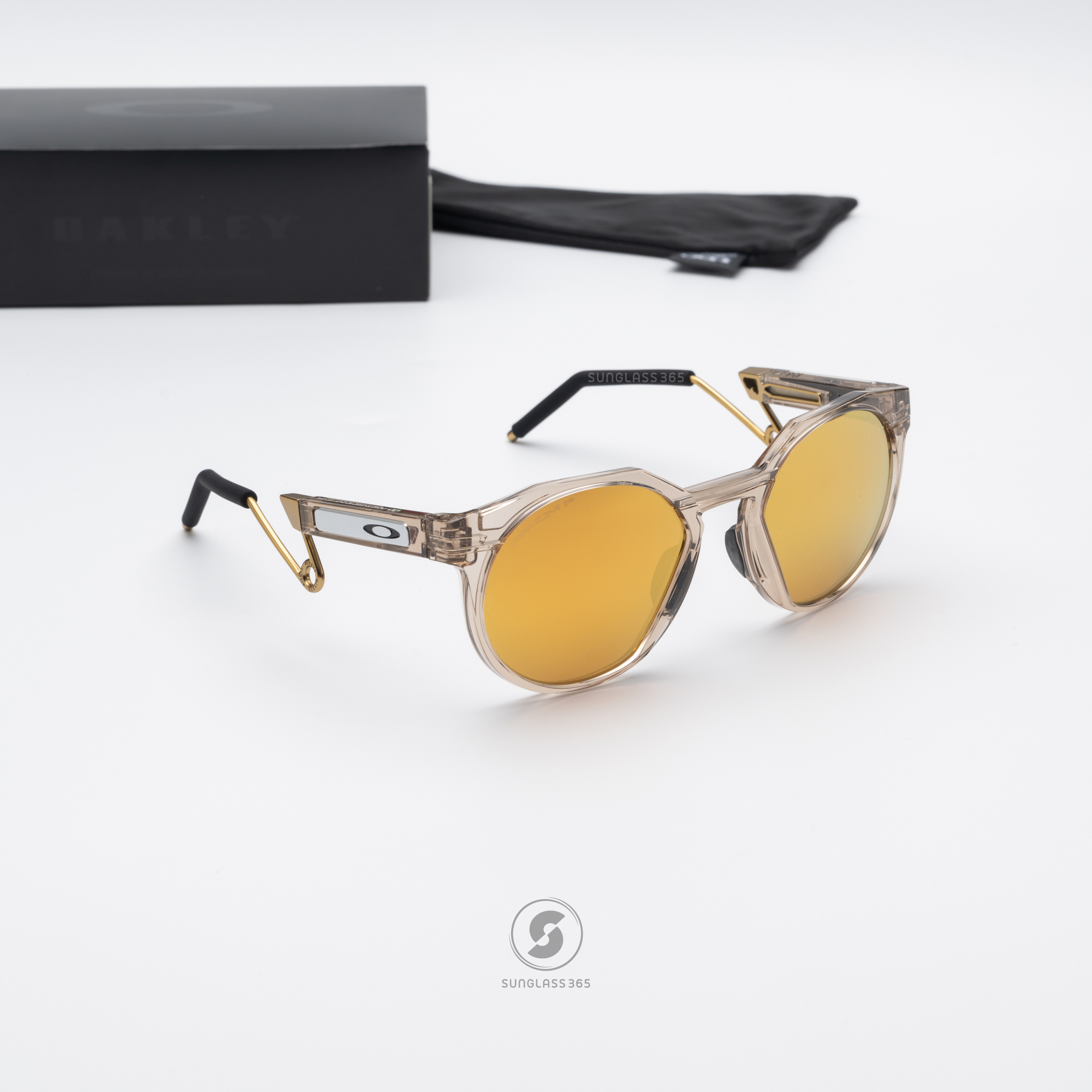 OAKLEY HSTN METAL OO9279-03 Sepia Prizm 24K Polarized