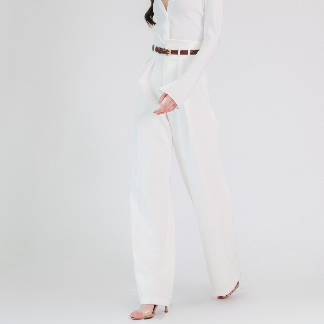 Lism P-036 The Vision Wide Trousers กางเกงขายาวสุดเก๋