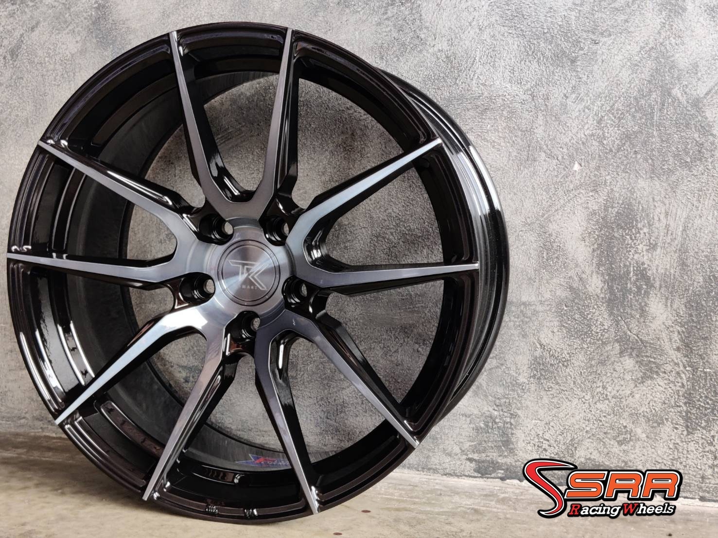 TK-SMART : TMF102 18X8.5 5X114.3 32 P/BRUSH/CL-BLACK (หน้าชาร่องดำ)