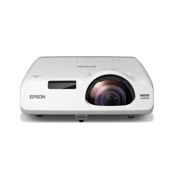 Epson EB-525W | โปรเจคเตอร์ระยะฉายสั้น (Short Throw) ความละเอียด WXGA | คมชัด ใช้งานในห้องเรียนหรือห้องประชุมขนาดเล็ก