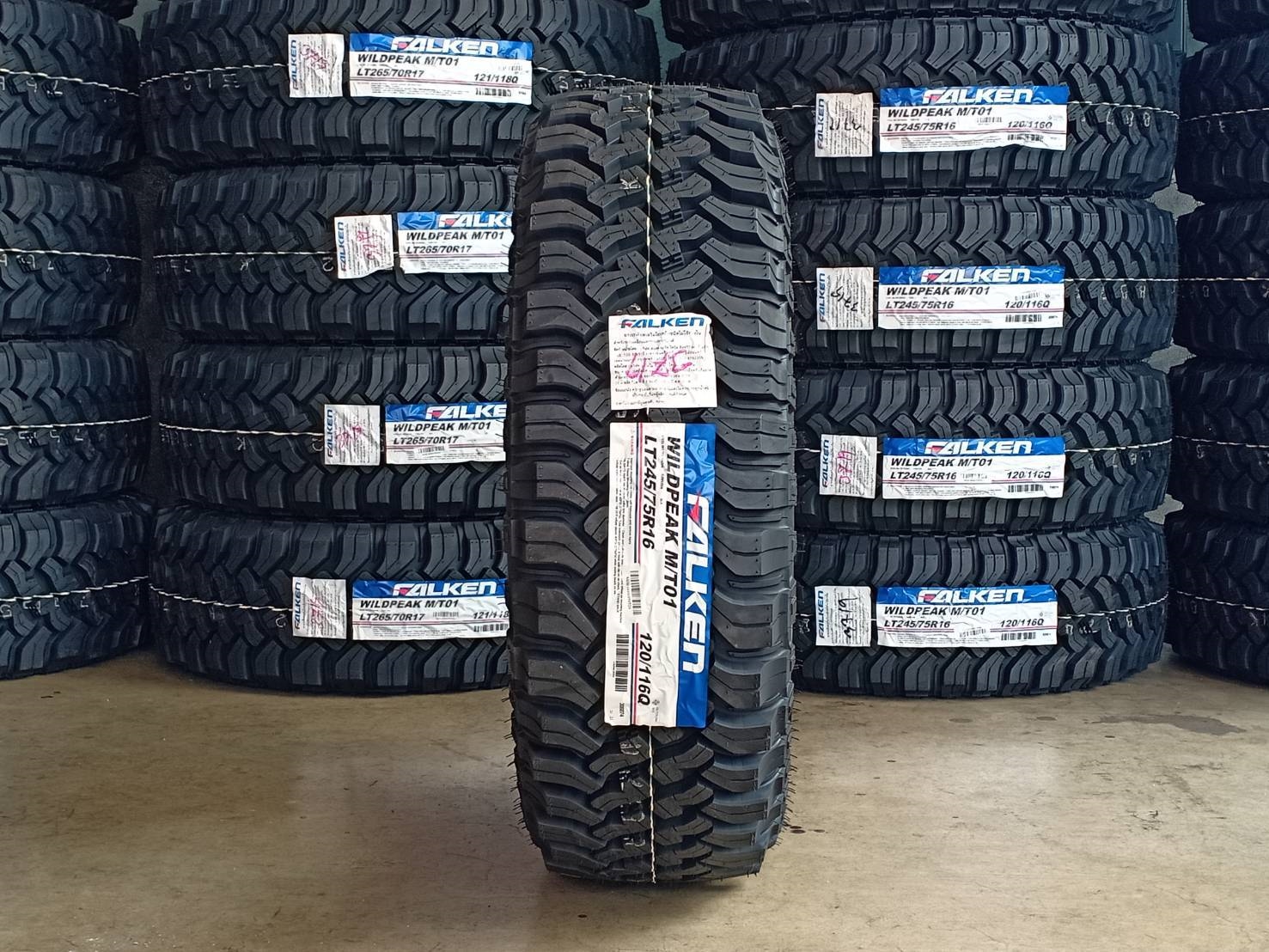 ยางเข้าใหม่ ลดราคา FALKEN MT01 245/75R16 120/116Q Y19