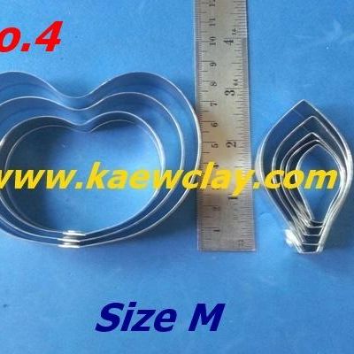 พิมพ์ตัดดอกบัวหลวง+ใบ Aluminum mold cutter LOTUS)