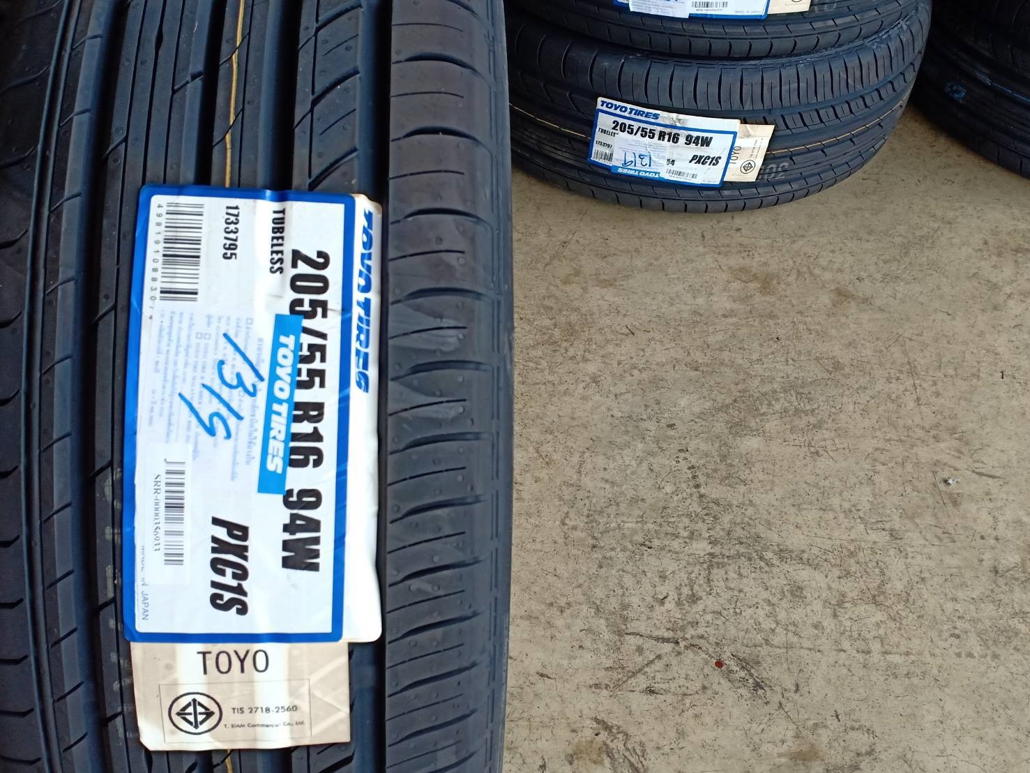 TOYO C1S 205/55-16 ปี19 ลดราคา