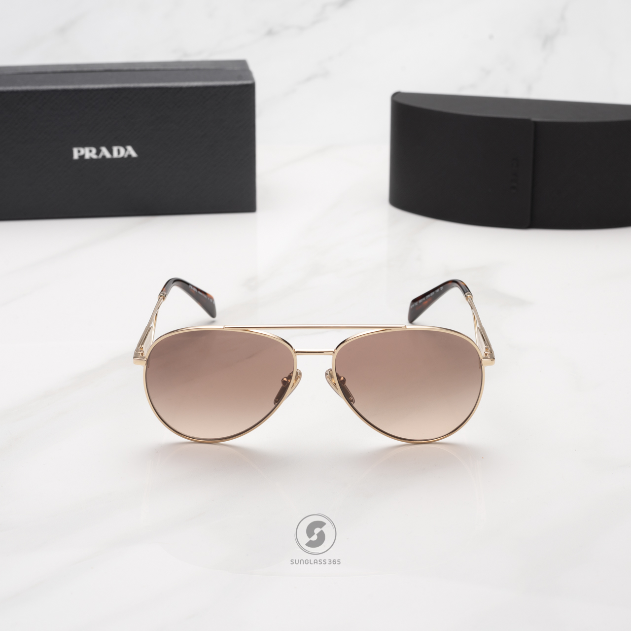 PRADA PR73ZS ZVN3D0 Pale Gold