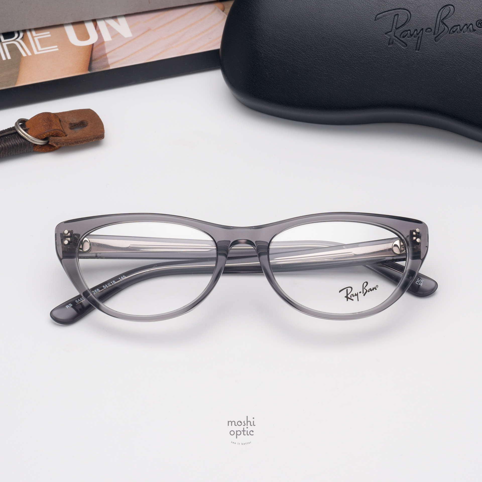 Ray-Ban RX5449D 8268 Transparent Grey