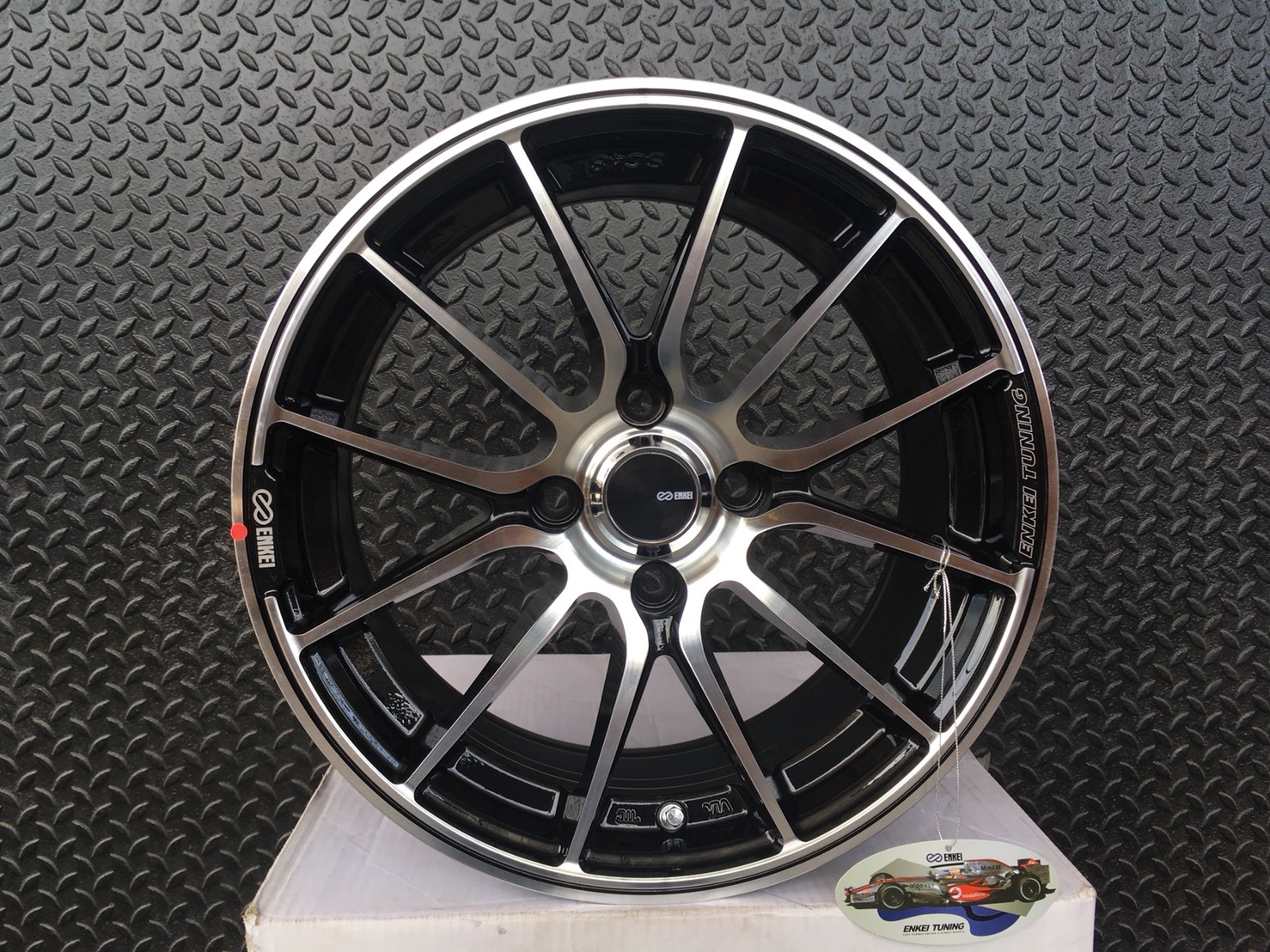 ล้อแท้ ENKEI ขอบ17 4รู100 สำหรับรถเก๋ง