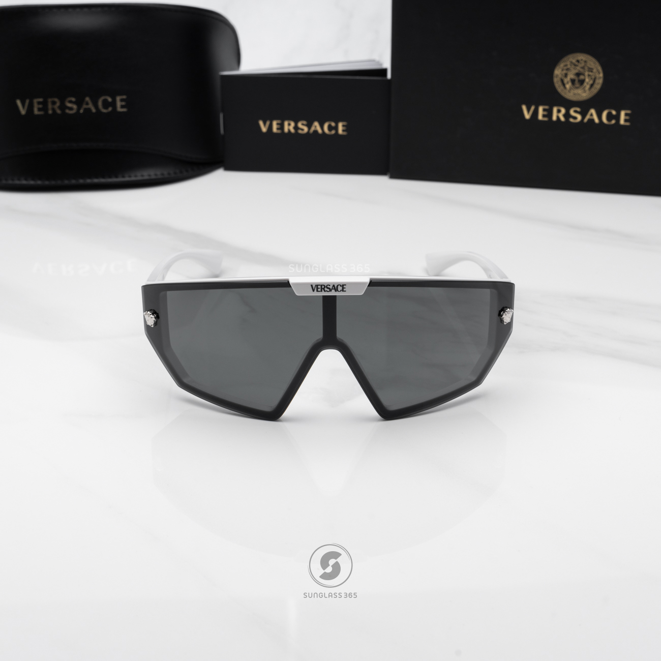 แว่นกันแดด Versace VE4461 314/87 White with 2 Lens