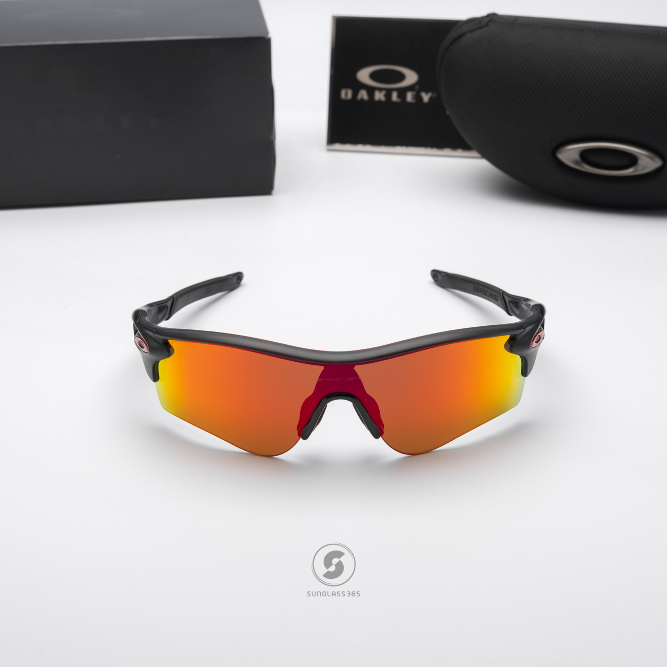 Oakley OO9206-42 RADARLOCK PATH Prizm Ruby Matte Black Ink