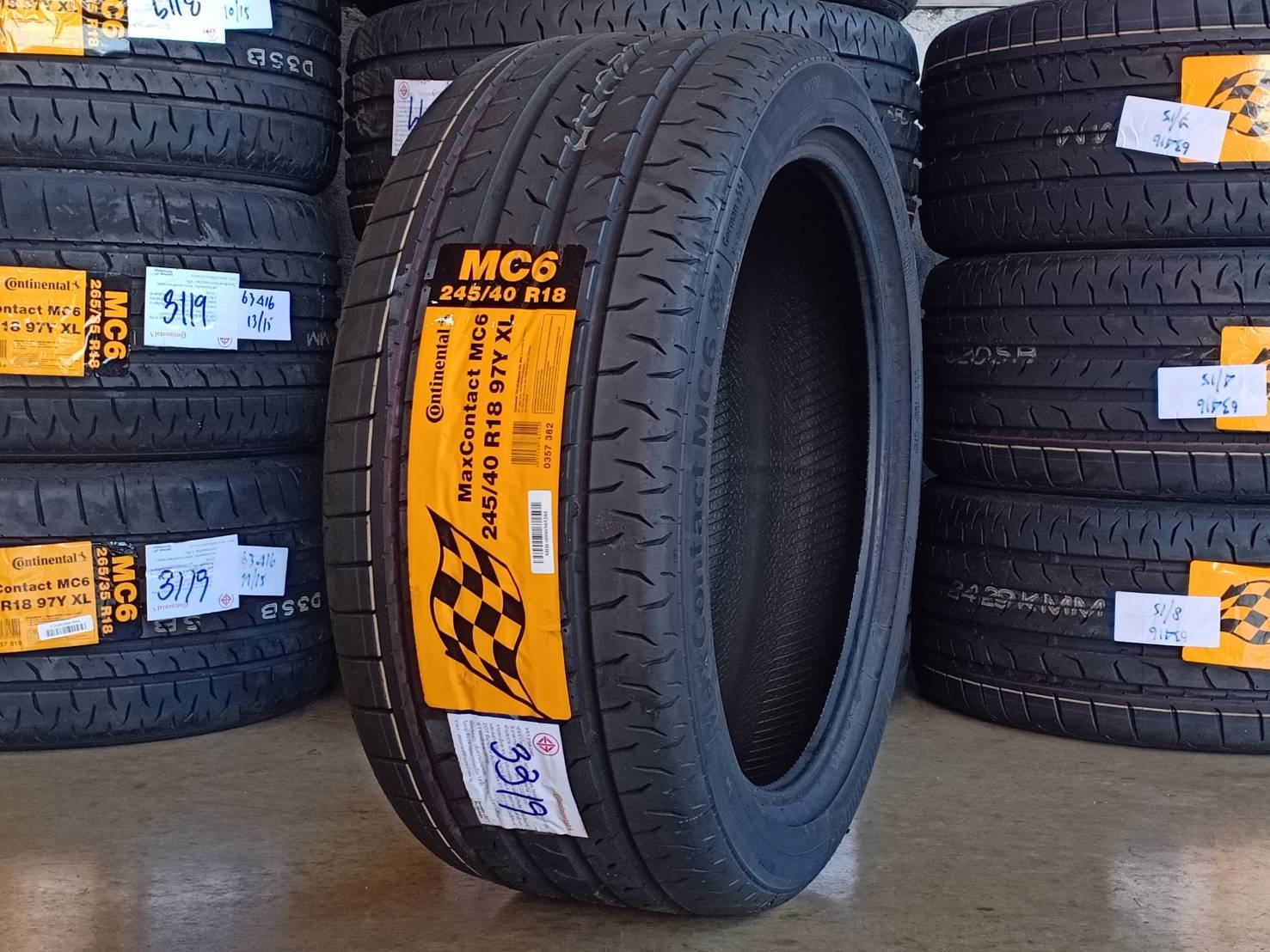 CONTINENTAL CONTACT MC6 245/40R18 ปี19